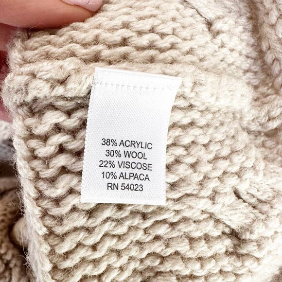 Banana Republic Wool Blend Knit Sweater Size Medium - Picture 7 of 7